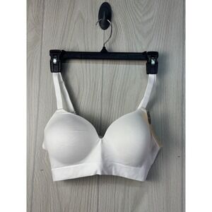 Truekind Supportive Comfort Wireless Shaping Bra White Size M